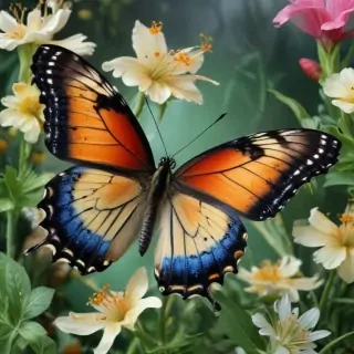beautiful butterflies wallpaper
