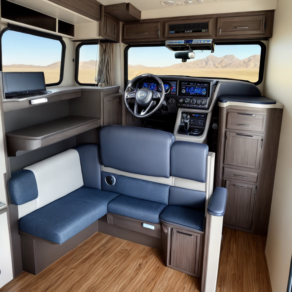 Tech Rv Trailer Great Gorgeous, Beautiful and Joyful Future High-end Tech RV
