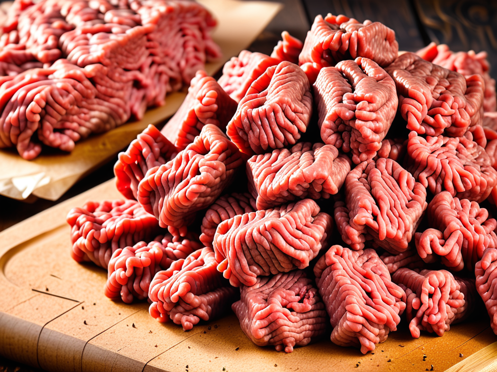 raw ground beef for dogs
