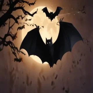 halloween bats png