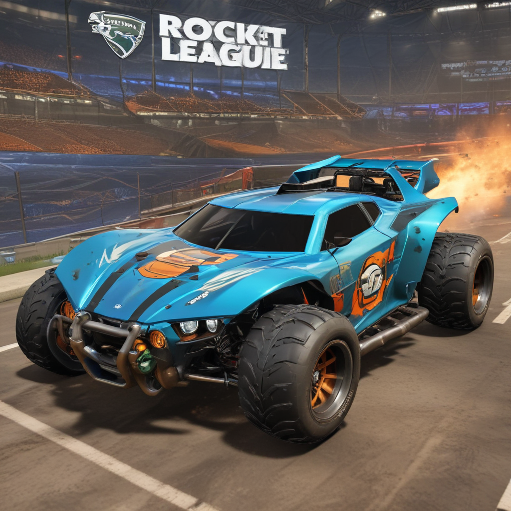 rocket league car