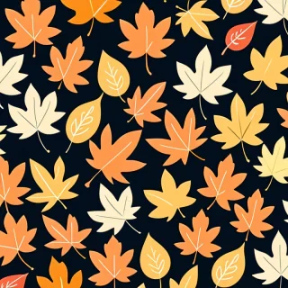 fall leaves iphone wallpaper