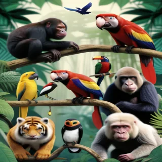 rainforest animals