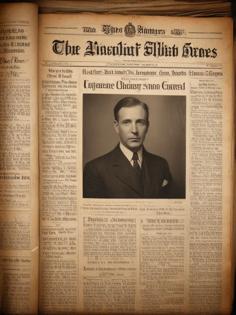 old newspaper background