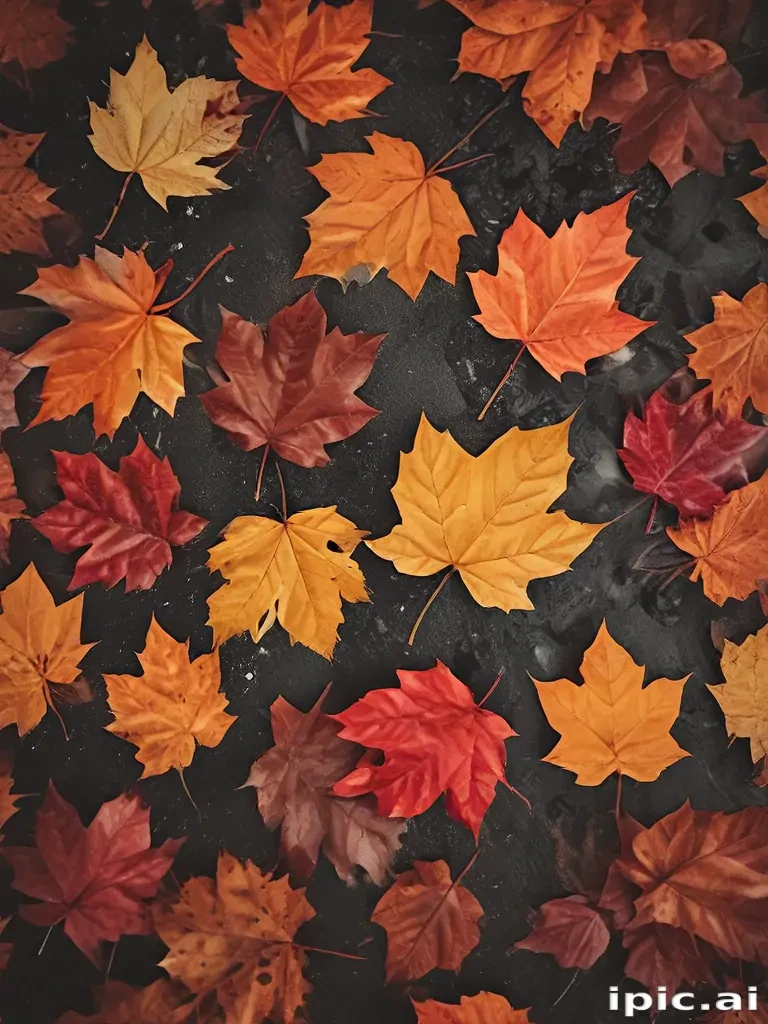 autumn leaves iphone wallpaper