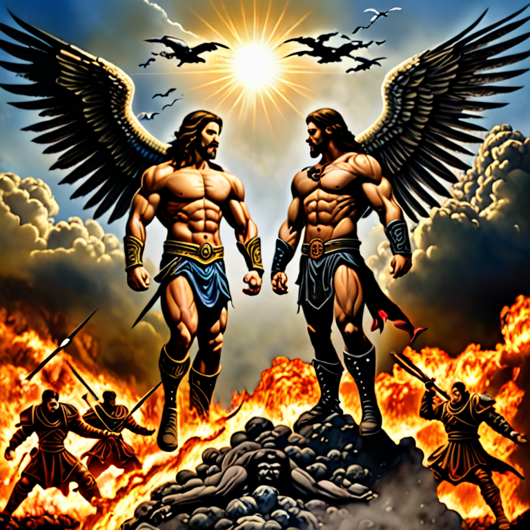 war of hell vs heaven