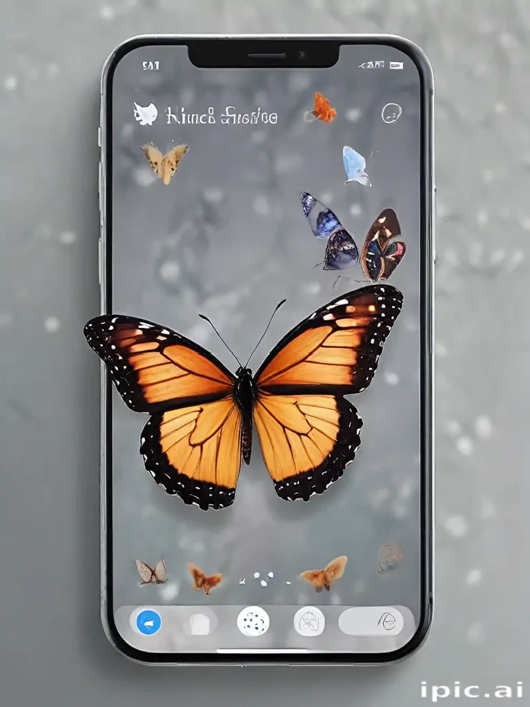 butterfly home screen