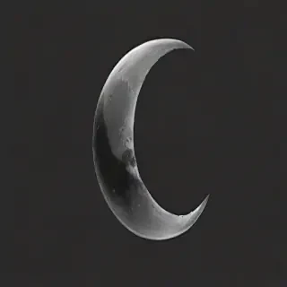 crescent moon transparent background
