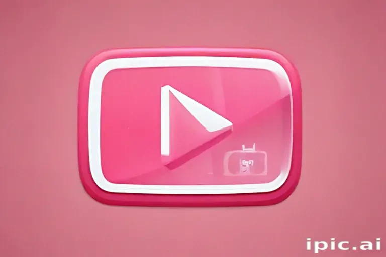 pink youtube logo
