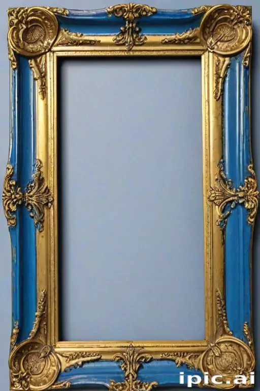 blue frame png