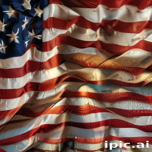 american flag aesthetic