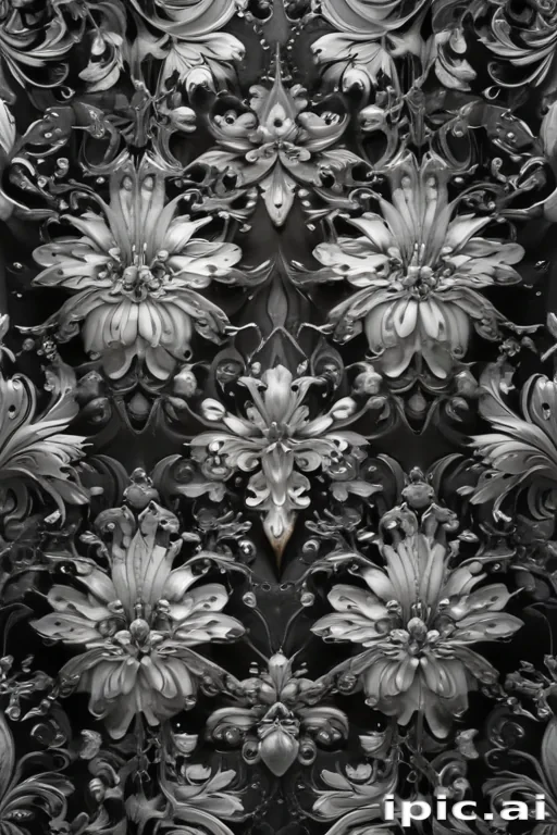 black and white pattern