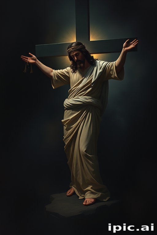 jesus christ dark wallpaper