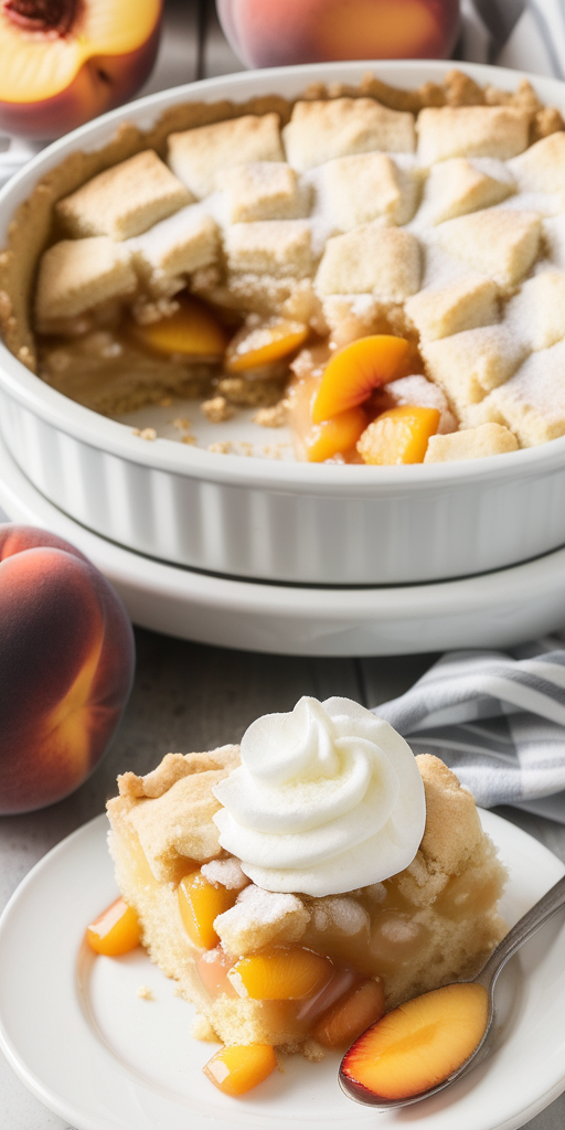 peach cobbler recipe cake mix