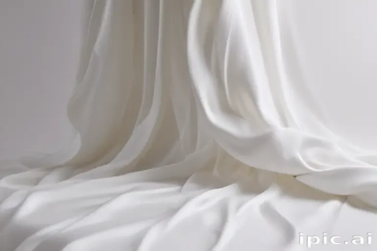 white fabric background