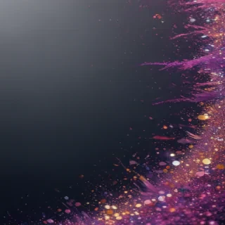 transparent background glitter