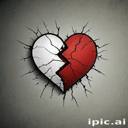 backgrounds broken heart