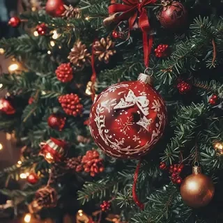christmas phone wallpaper aesthetic