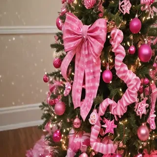 pink christmas pictures