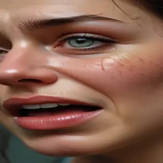 picture of someone crying