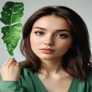 green aesthetic png
