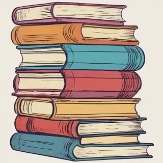 bookstack clipart