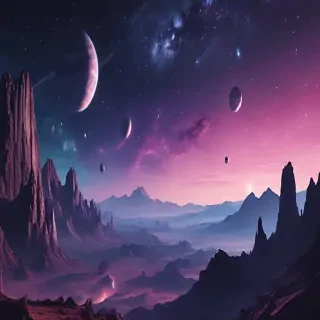 space wallpaper aesthetic