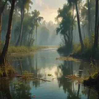 swamp background