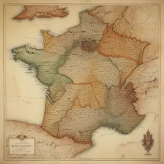 map of france