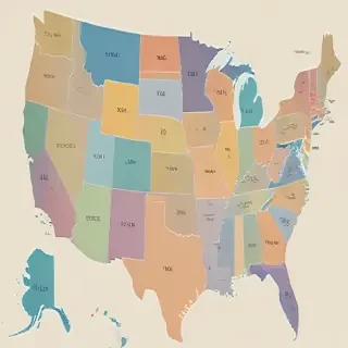 us states map