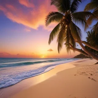 beach christmas wallpaper