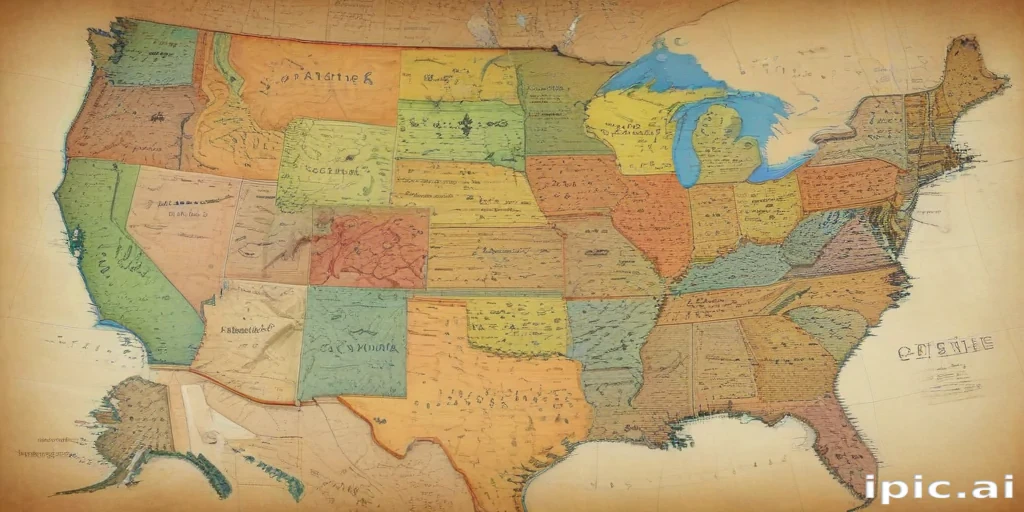 map of states