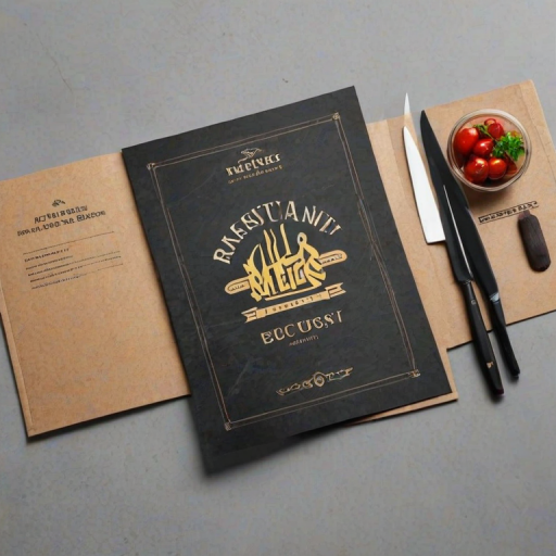 restaurant menu mockup free