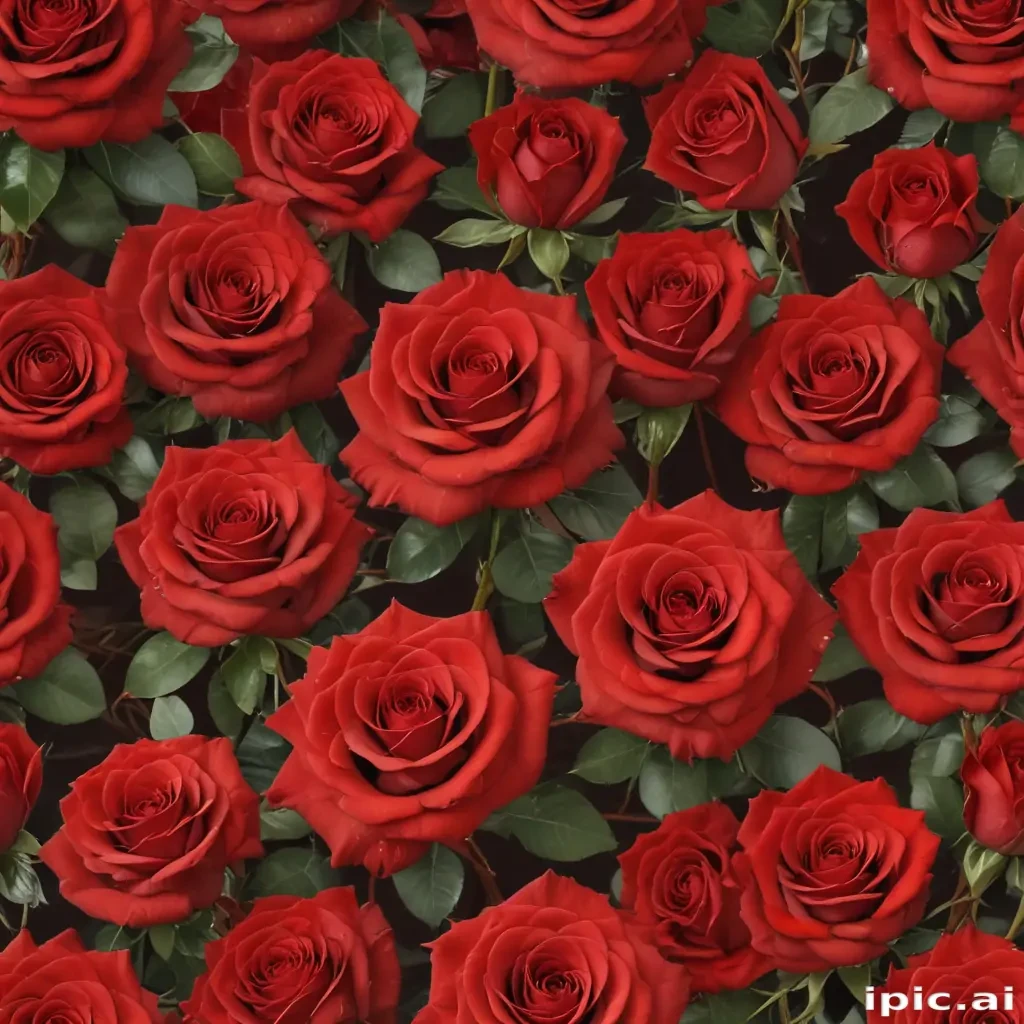 red rose background