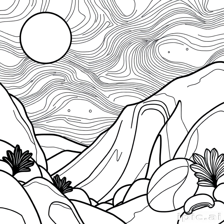 aesthetic line art
