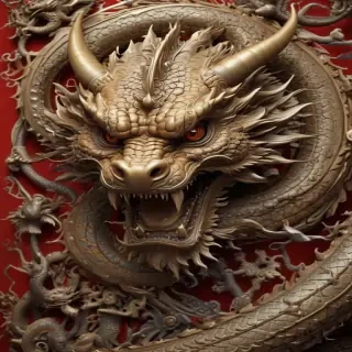 chinese dragon background