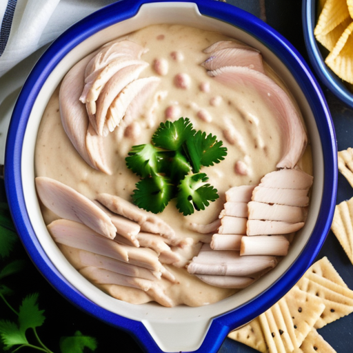 crockpot chicken wing dip with raw chicken