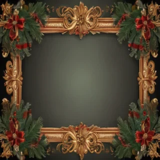 christmas frame clipart
