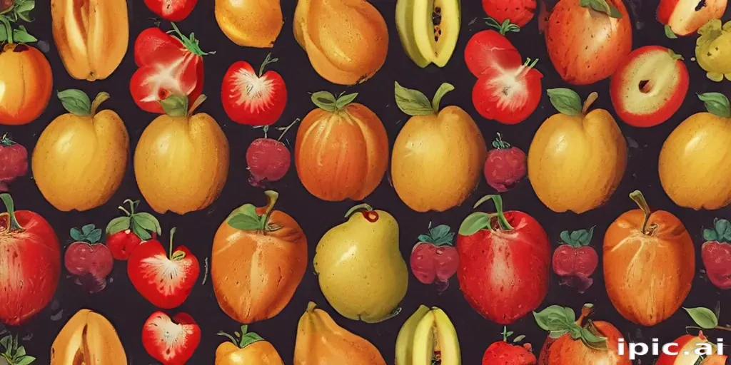 vintage fruit
