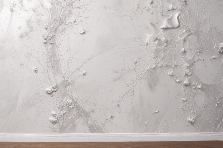 Textured White Wall with Unique Patterns and Subtle Depth Effects in ...