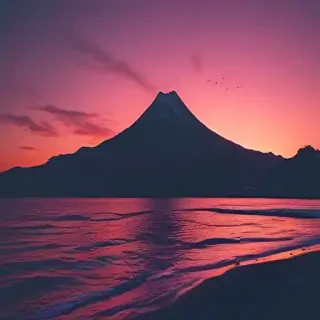 sunset aesthetic wallpaper