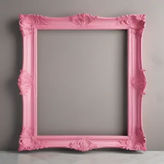 pink frame png