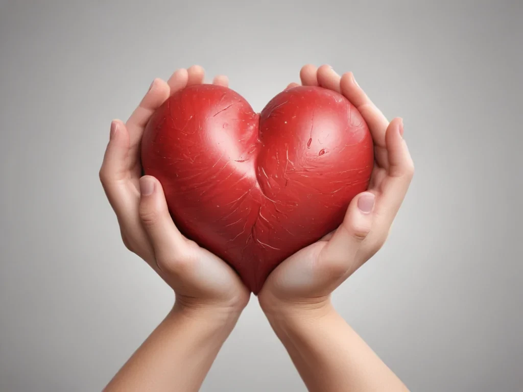 heart hands clipart