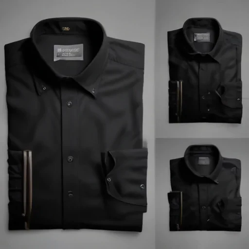 black shirt mockup