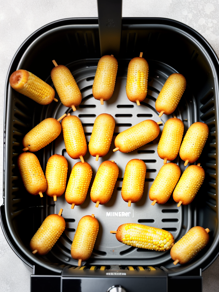 mini corn dogs in the air fryer
