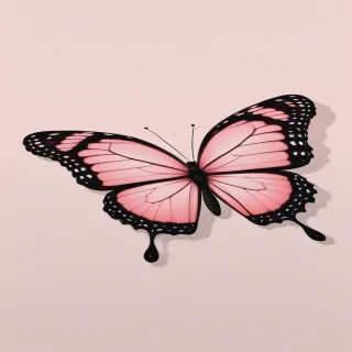 pink butterfly wallpaper aesthetic