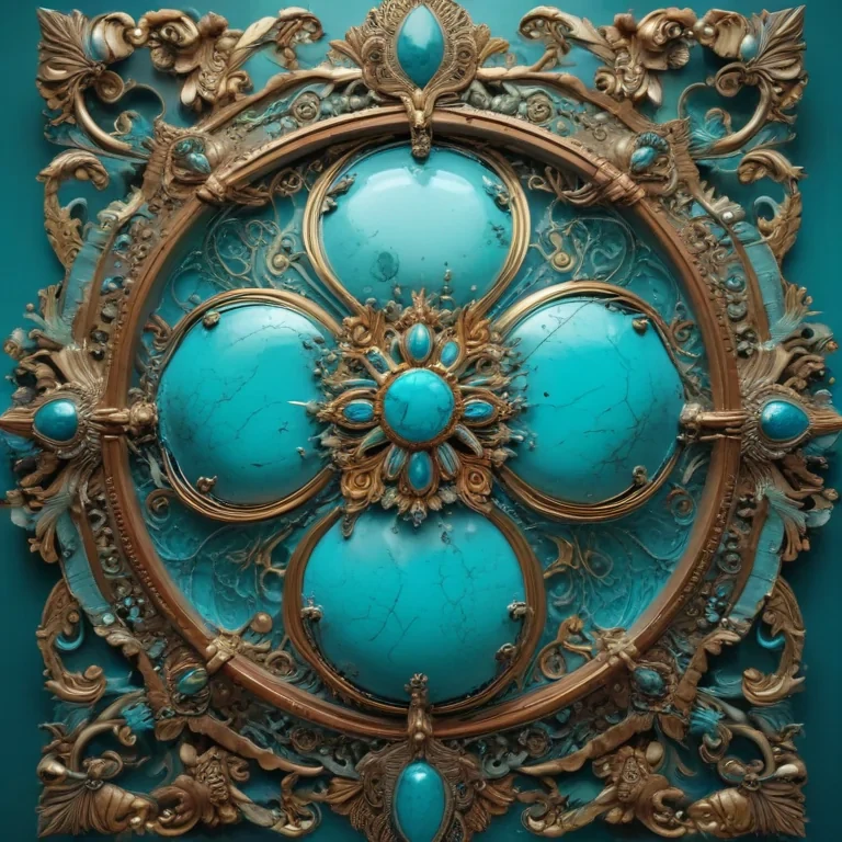 turquoise background