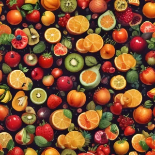 cute fruit backgrounds