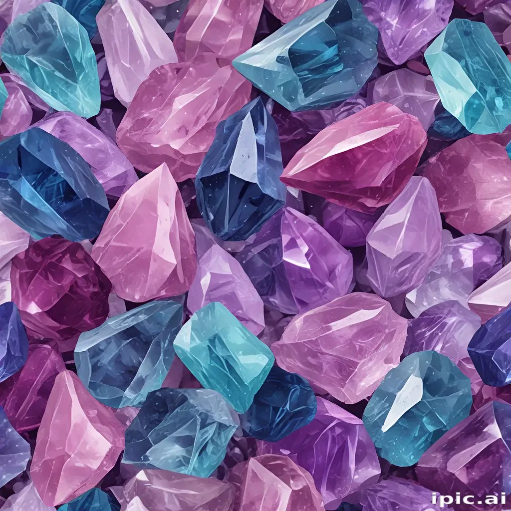 crystals background