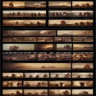 film strip template